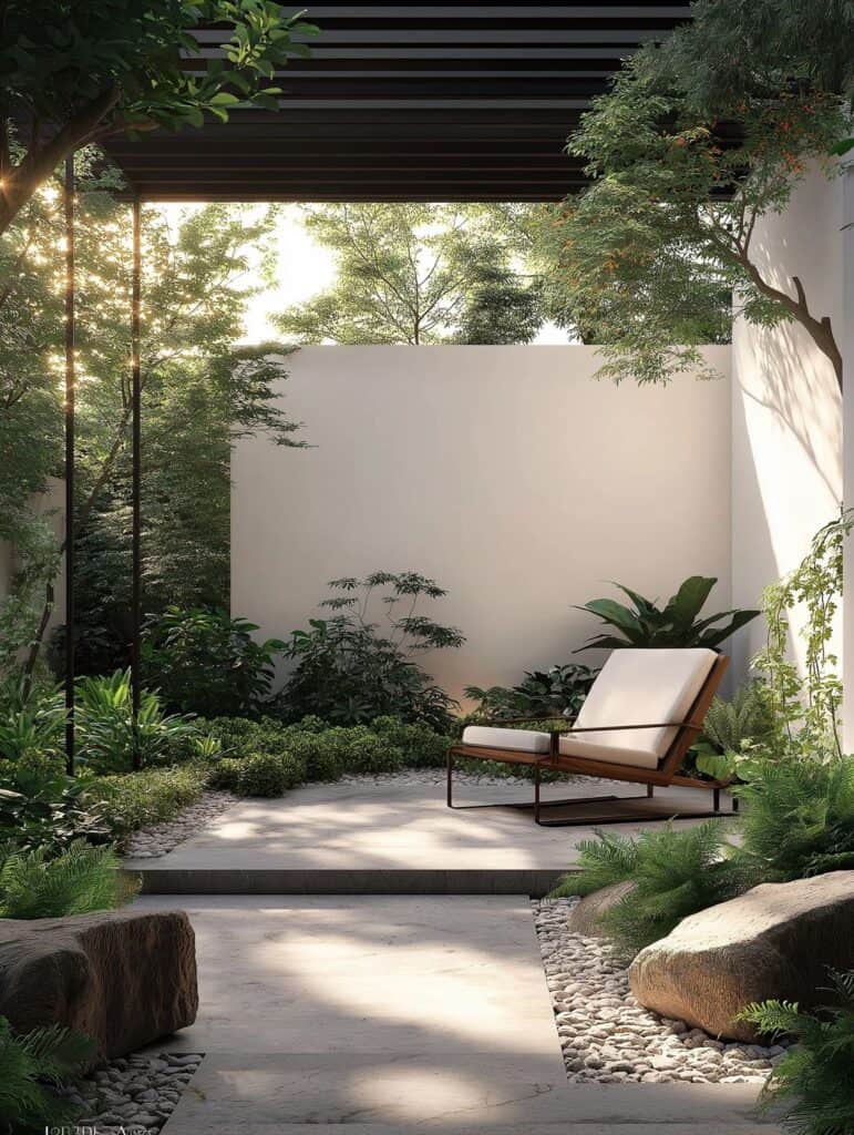 Outdoor Garden Feature Wall