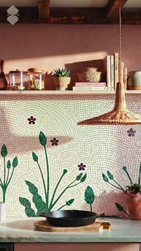 botanical mosaic art