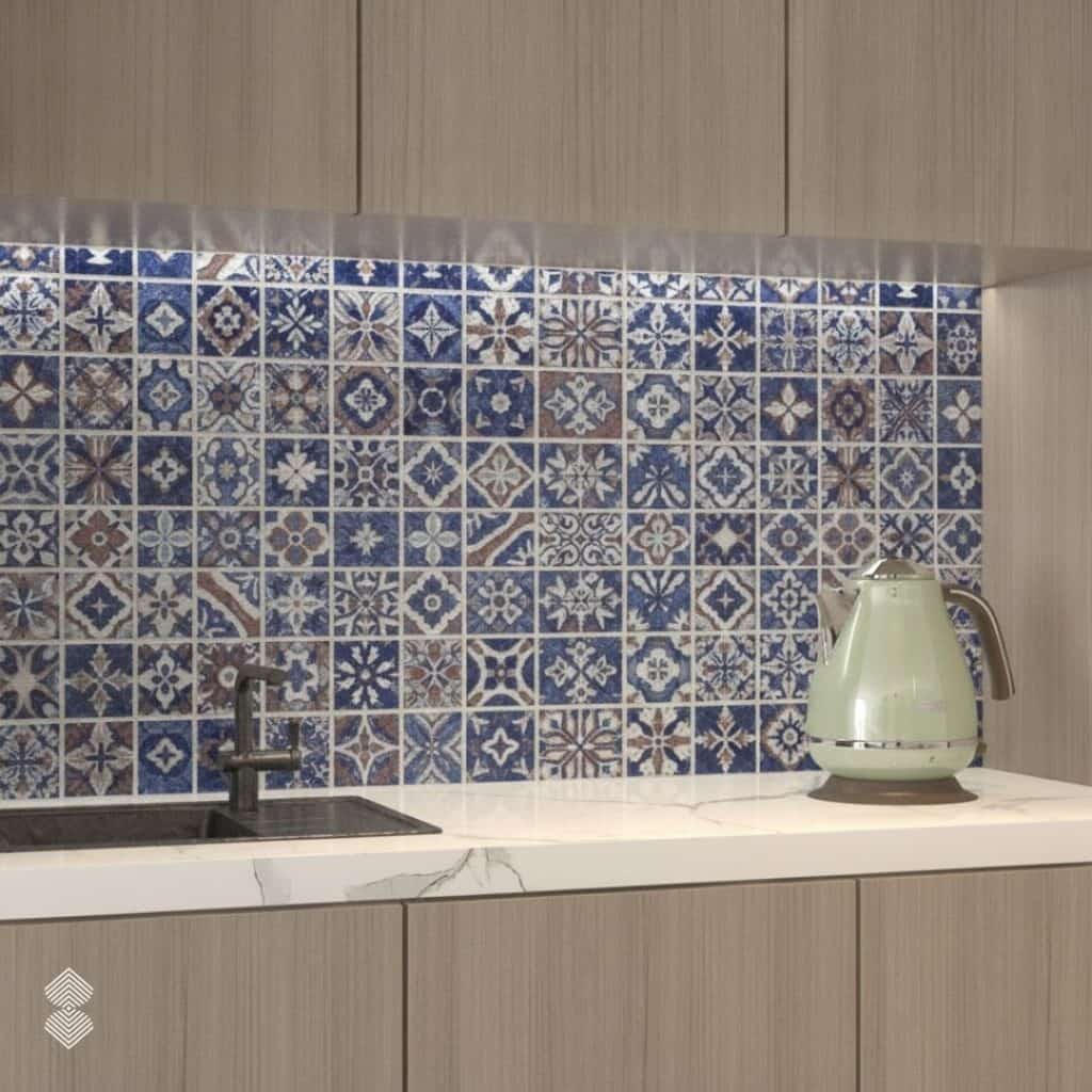 Moroccan-Inspired Mosaic Backsplashes