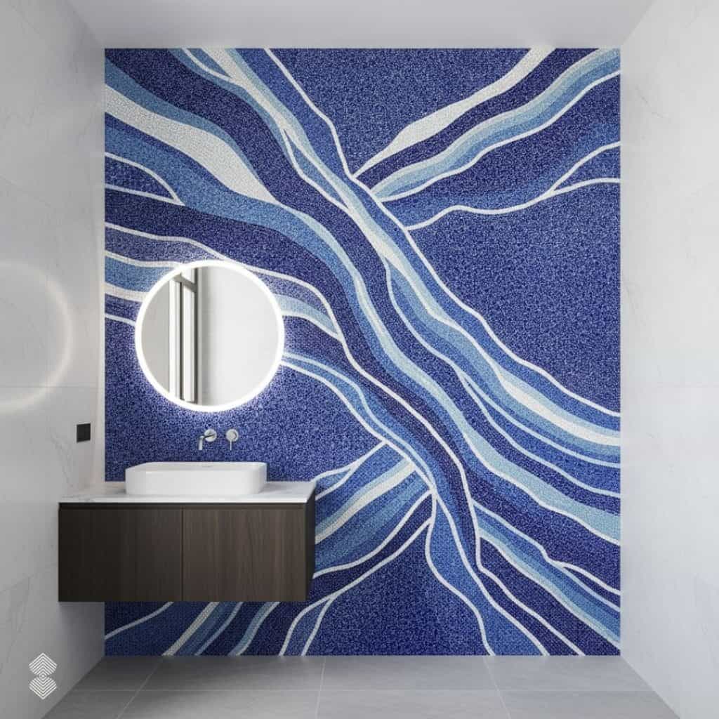 Abstract Mosaic Style