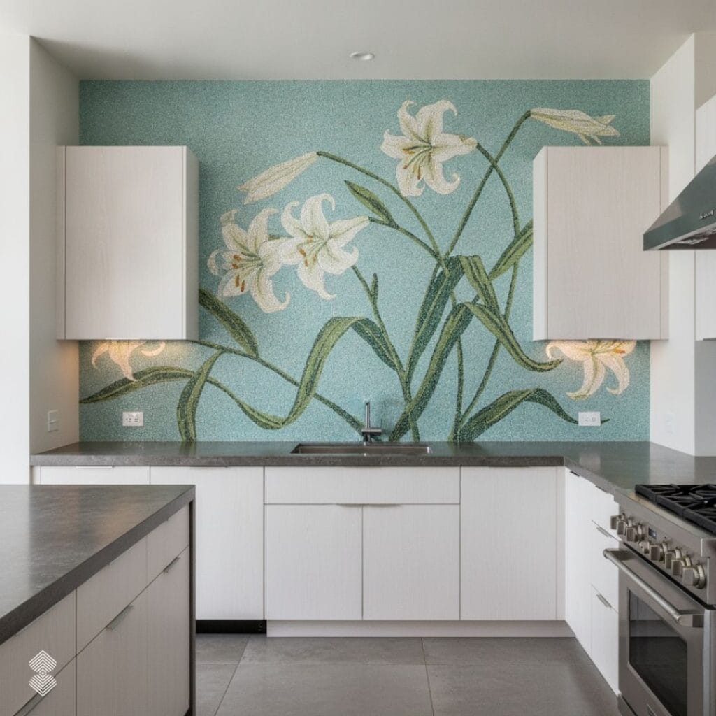 Floral Mosaic Style
