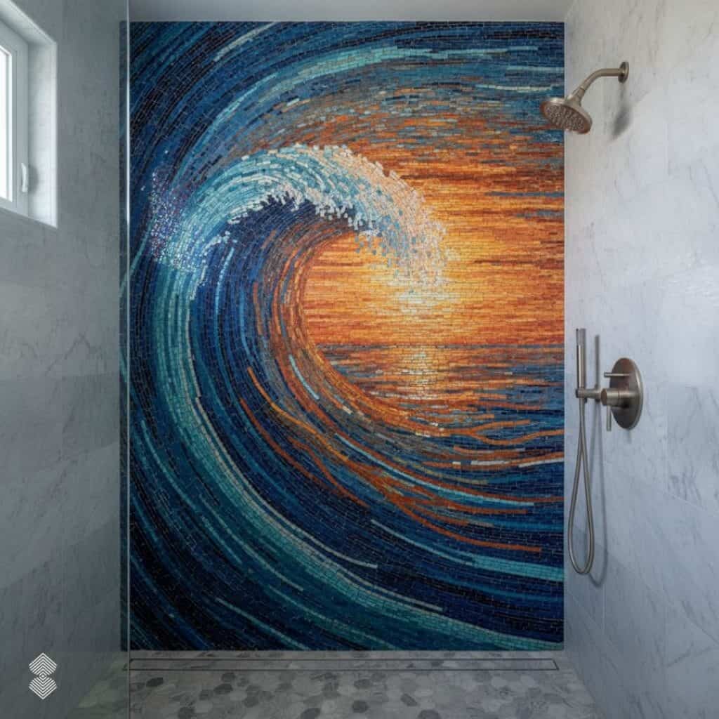 Landscape Mosaic Style