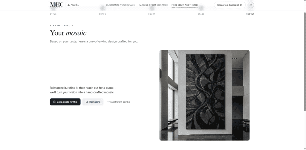 Choosing the right mosaic style for your home