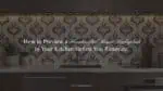 How to Preview a Handcrafted Mosaic Backsplash in Your Kitchen Before You Renovate