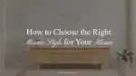 How to Choose the Right Mosaic Style for Your Home