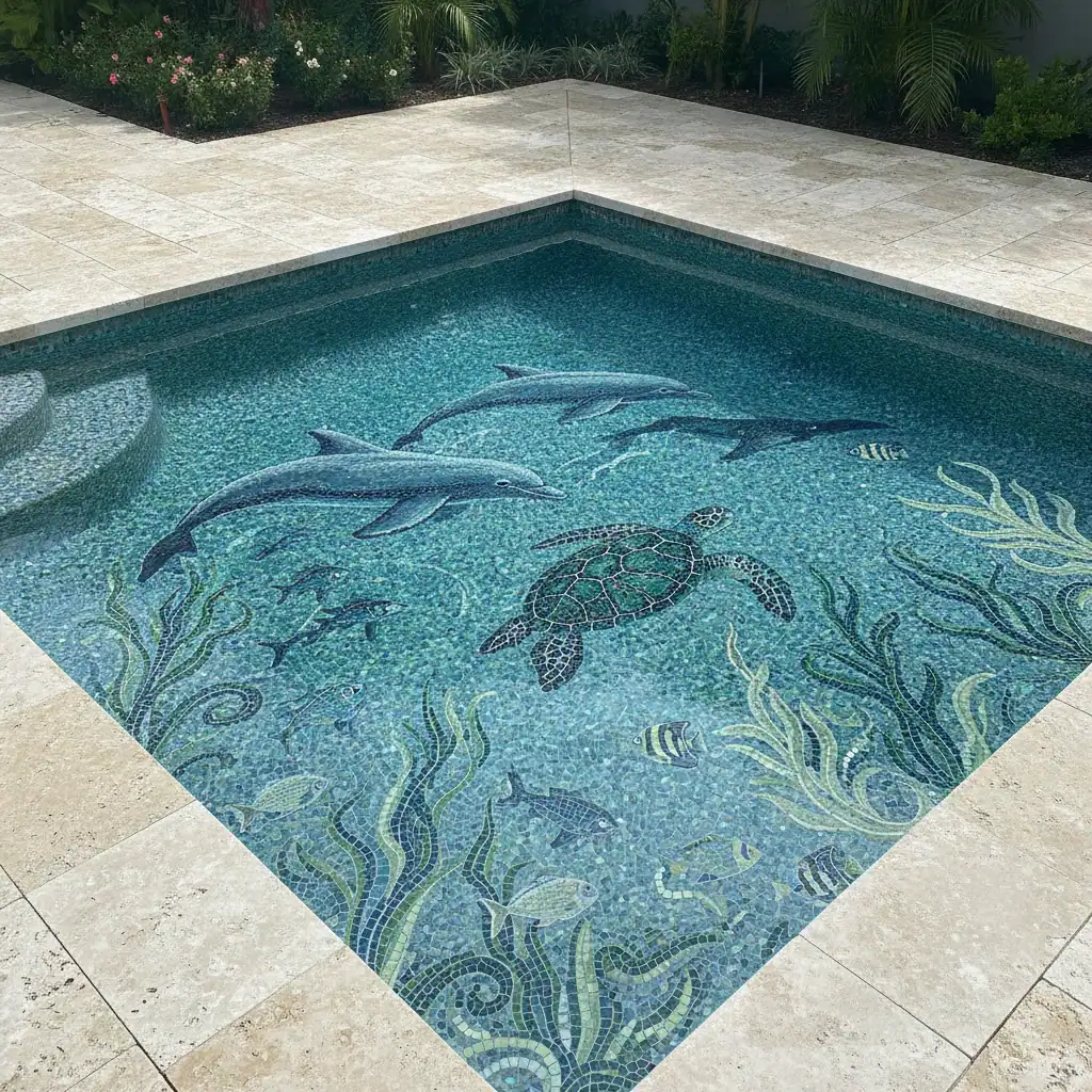 How to Design a Pool Mosaic with AI
