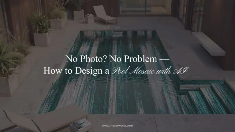 Design a Custom Mosaic Pool from Scratch with AI