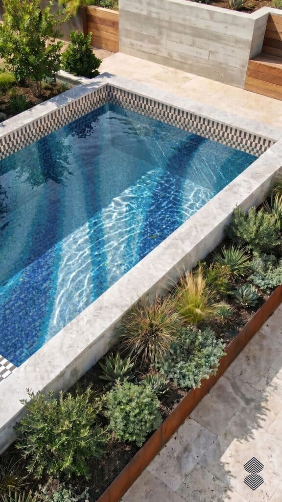 pixel pool mosaics