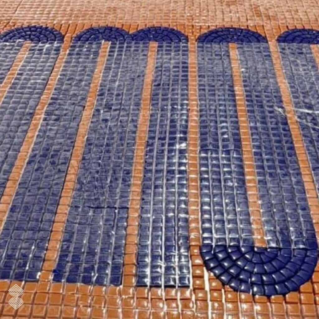 Tesserae for mosaic home bar