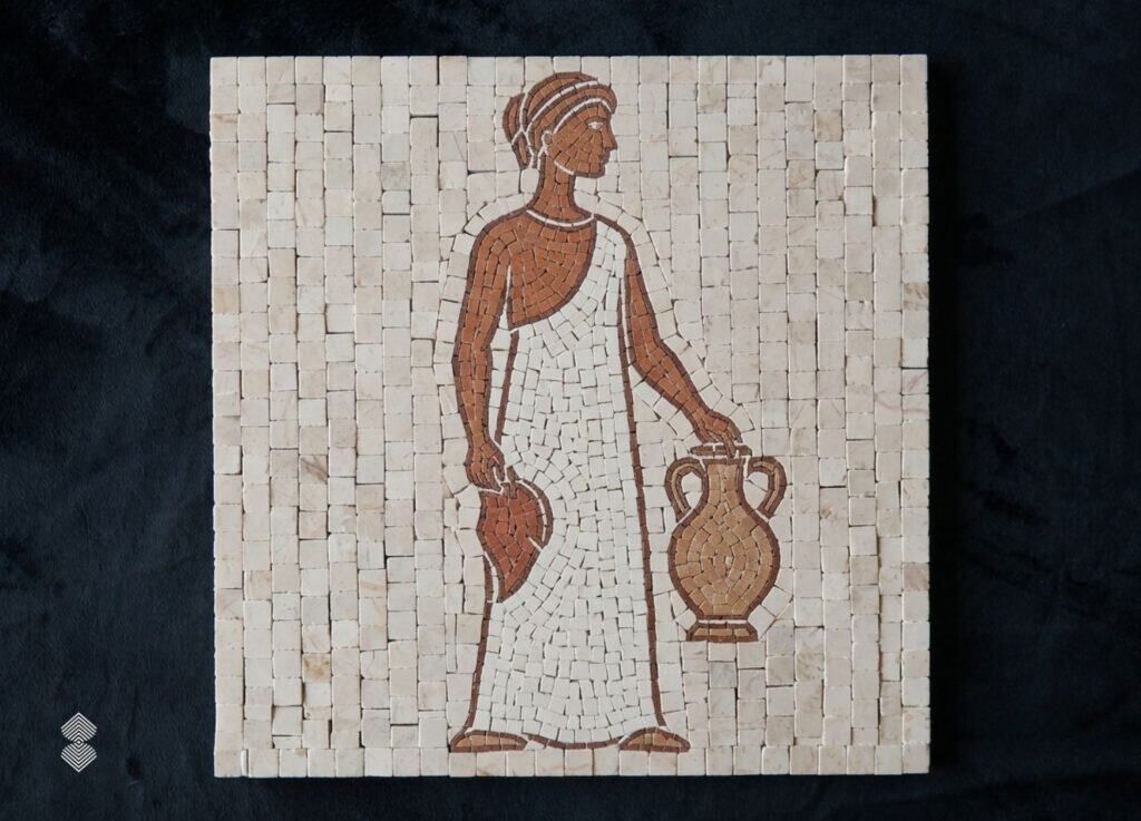 Mythological and Figurative Scenes in Roman Mosaics