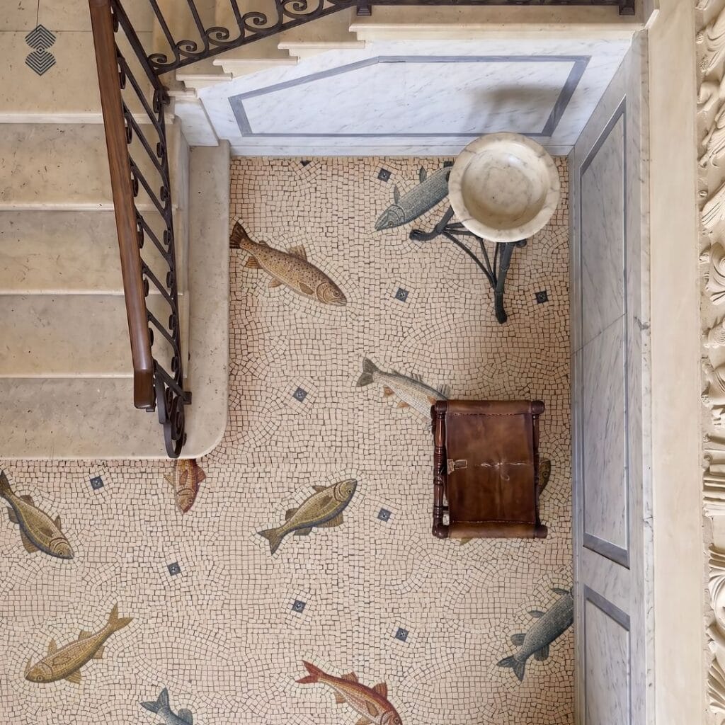 Roman Mosaic Floor Design