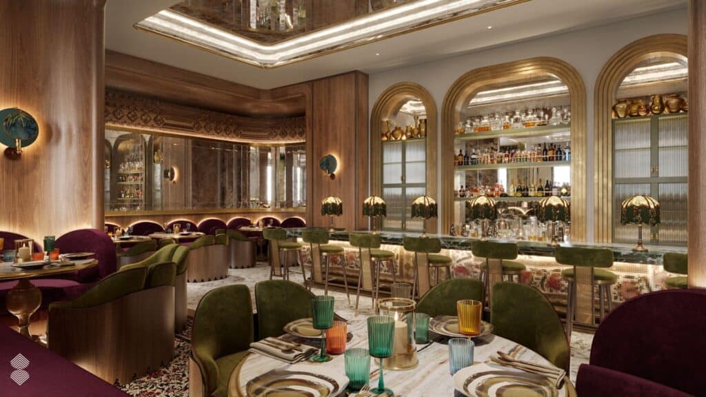 Hotel Lounges and Restaurant Counters