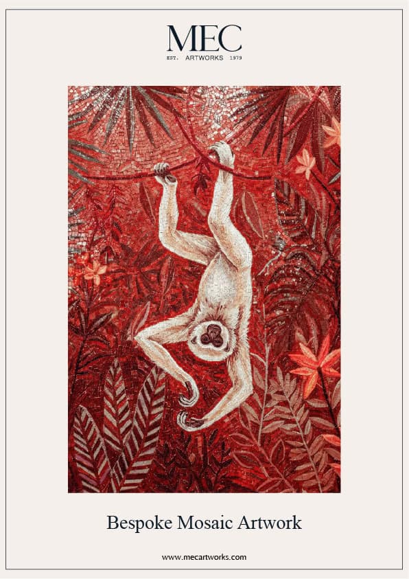 Red and Silver Art