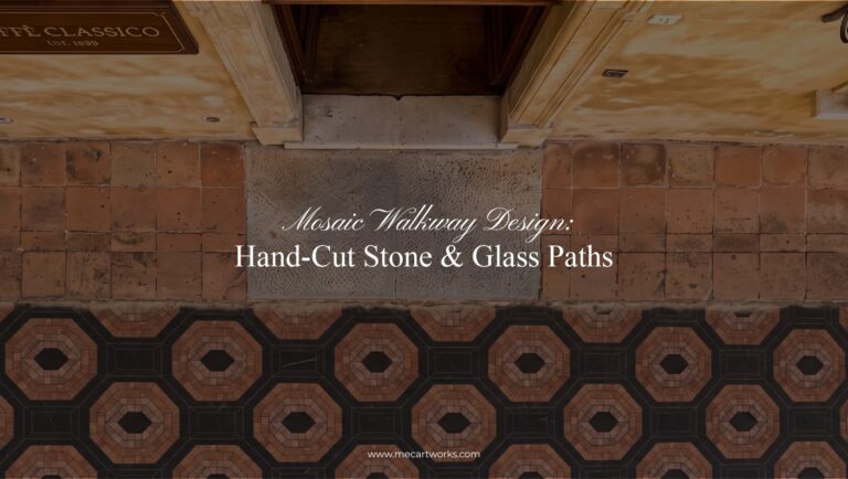 Custom Mosaic Walkway Design