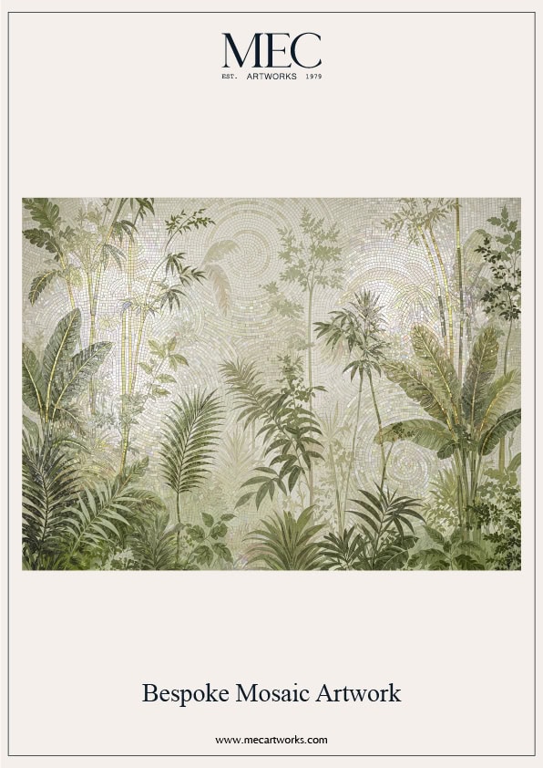 Enchanted Garden Design With MEC AI Mosaic Studio