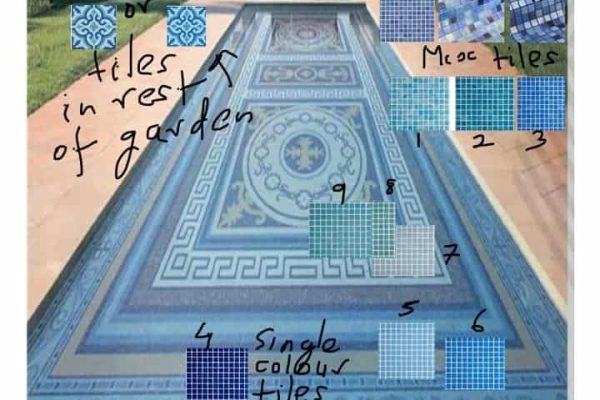 5. custom pool mosaics color palette