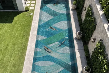 Bespoke Art for a Pool Bed