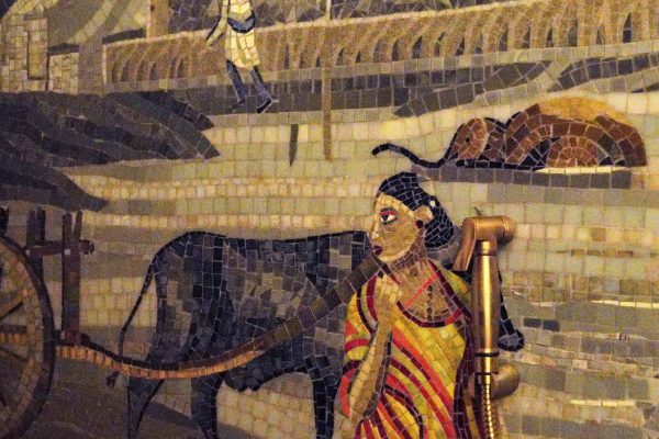 Heritage-Inspired Wall Mosaic for a Luxury Residence by MEC