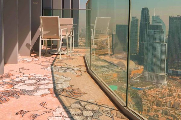 Residential Balcony Mosaic Flooring
