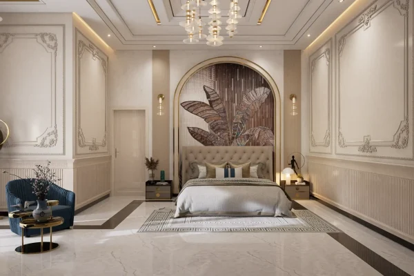 Wall Mosaic Tropical Design For A Private Residence