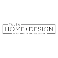 Tulsa Home + Design logo featuring clean, minimalist typography for real estate and renovation branding.