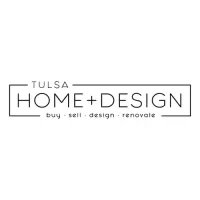Tulsa Home + Design logo featuring clean, minimalist typography for real estate and renovation branding.