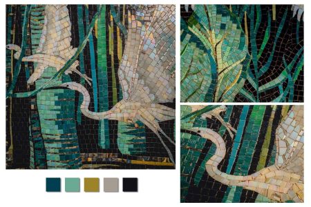 Layout of mosaic