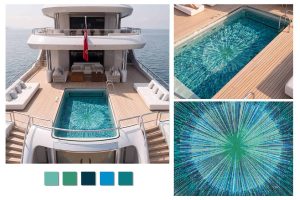 yacht mosaic design